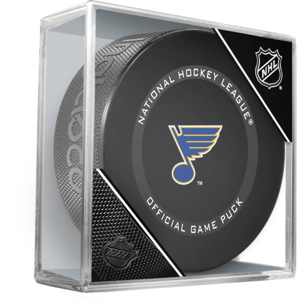 Inglasco Inc. St. Louis Blues '21-'22 Official Game Puck