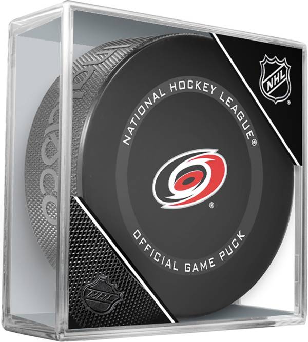 Inglasco Inc. Carolina Hurricanes '21-'22 Official Game Puck