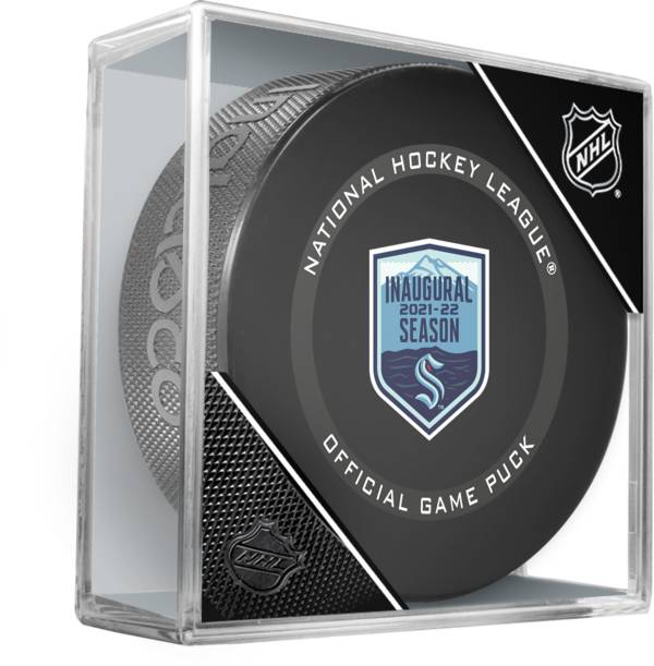 Inglasco Inc. Seattle Kraken '21-'22 Official Game Puck
