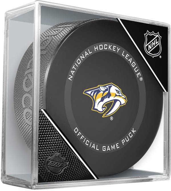 Inglasco Inc. Nashville Predators '21-'22 Official Game Puck