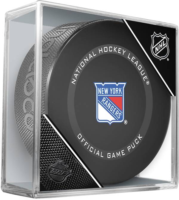 Inglasco Inc. New York Rangers '21-'22 Official Game Puck