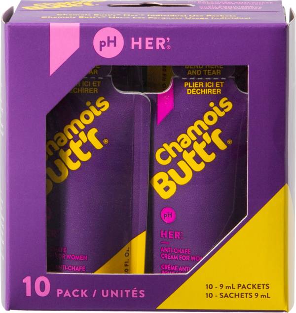 Chamois Butt'r Her' Anti-Chafe Cream 10 Pack product image