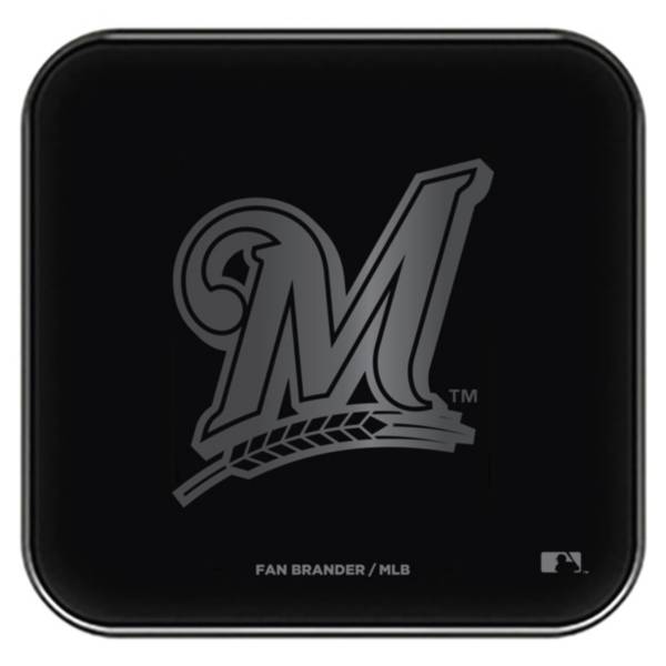 Fan Brander Milwaukee Brewers 15-Watt Wireless Charging Base