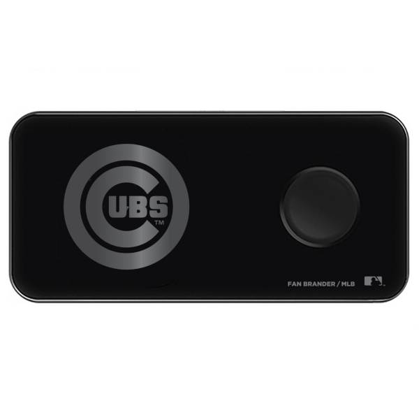 Fan Brander Chicago Cubs 3-in-1 Glass Wireless Charging Pad product image