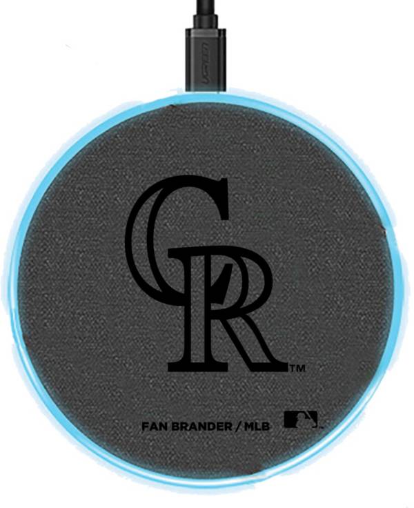 Fan Brander Colorado Rockies 15-Watt Wireless Charging Base