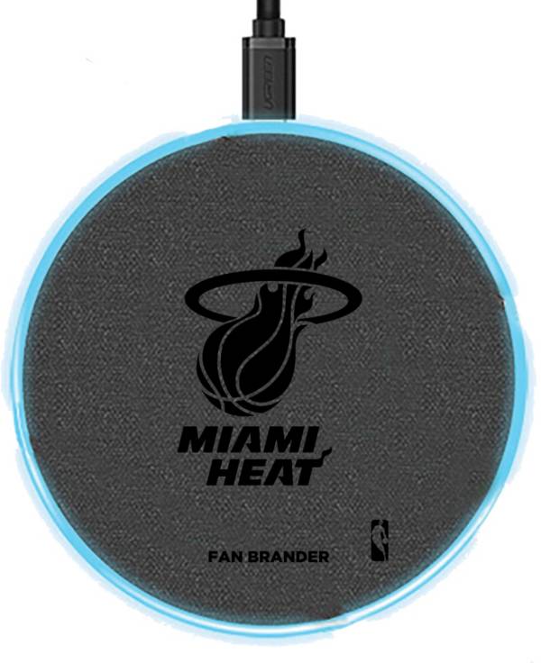 Fan Brander Miami Heat 15-Watt Wireless Charging Base