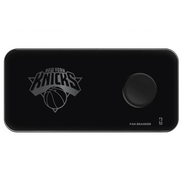 Fan Brander New York Knicks 3-in-1 Glass Wireless Charging Pad