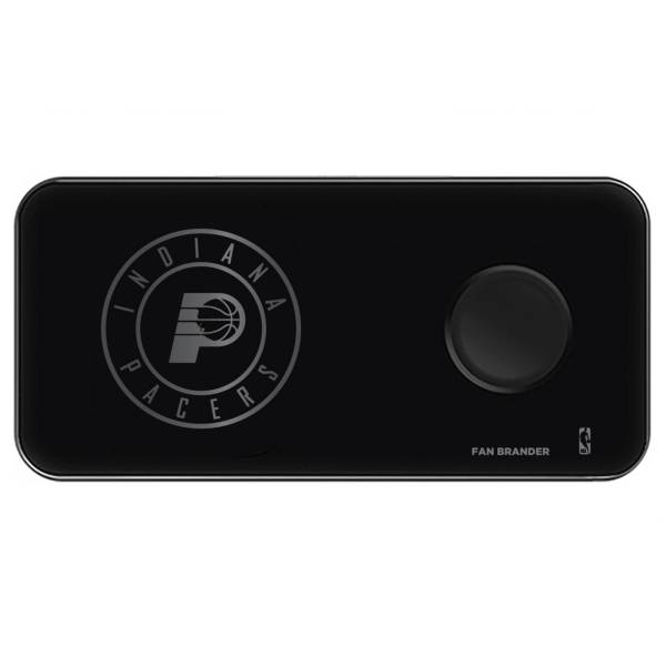 Fan Brander Indiana Pacers 3-in-1 Glass Wireless Charging Pad