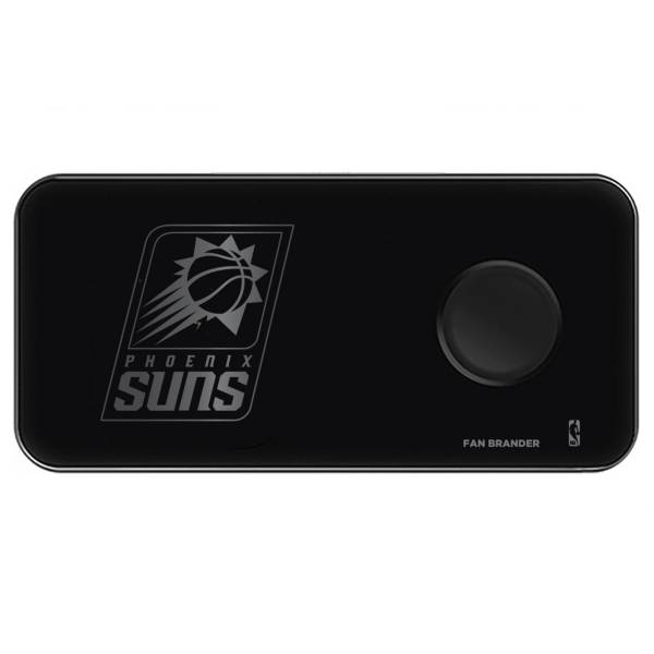 Fan Brander Phoenix Suns 3-in-1 Glass Wireless Charging Pad product image