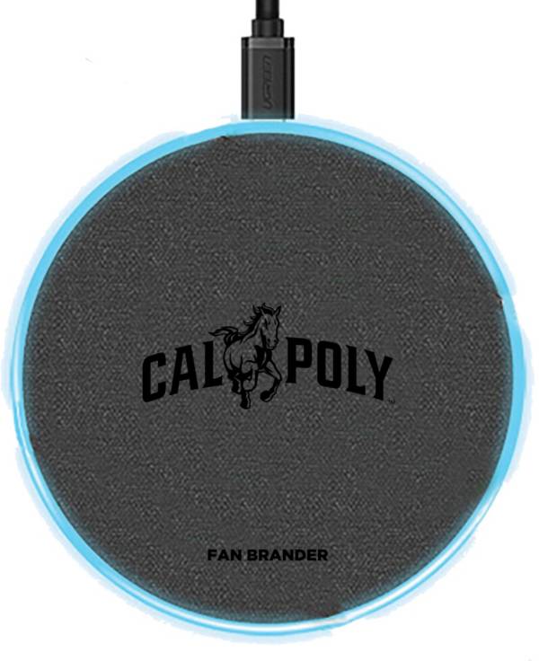 Fan Brander Cal Poly Mustangs 15-Watt Wireless Charging Base