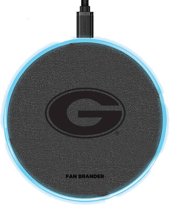 Fan Brander Georgia Bulldogs 15-Watt Wireless Charging Base