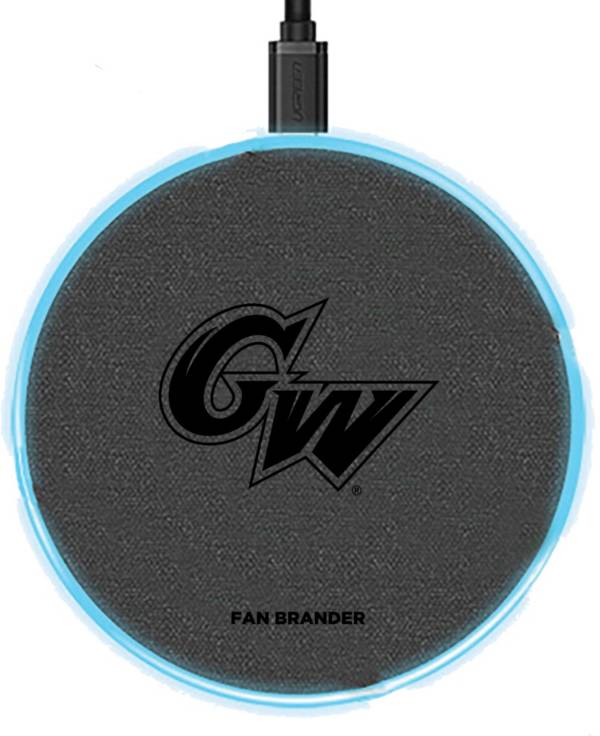 Fan Brander George Washington Colonials 15-Watt Wireless Charging Base