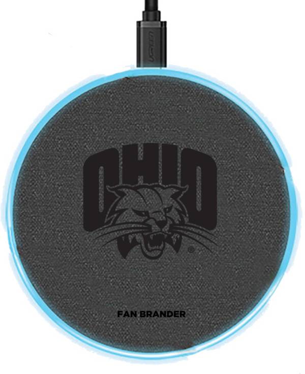 Fan Brander Ohio Bobcats 15-Watt Wireless Charging Base