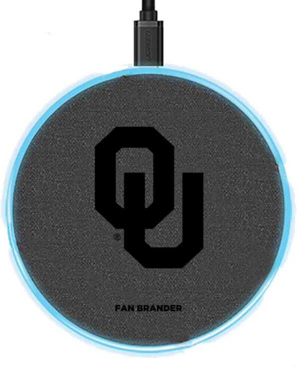 Fan Brander Oklahoma Sooners 15-Watt Wireless Charging Base