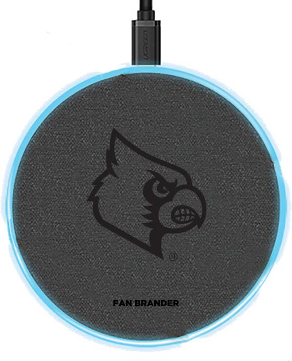 Fan Brander Louisville Cardinals 15-Watt Wireless Charging Base