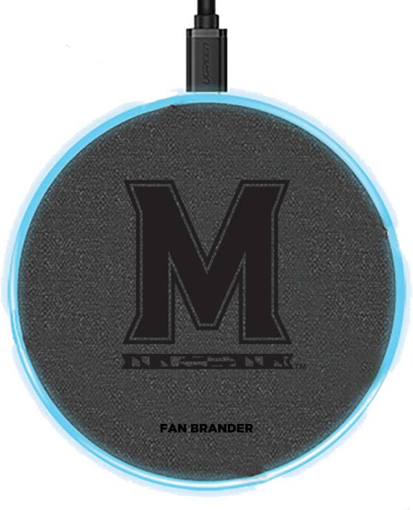 Fan Brander Maryland Terrapins 15-Watt Wireless Charging Base