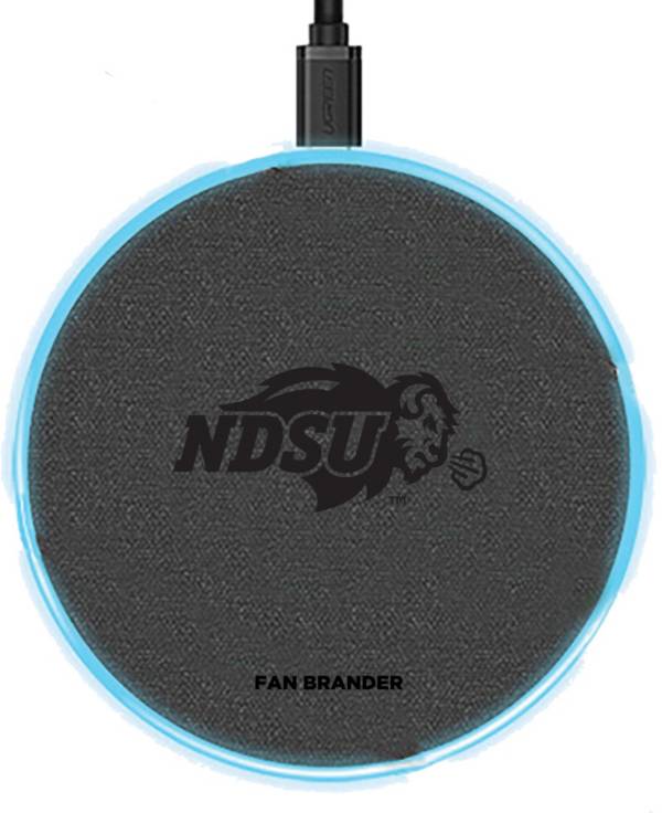 Fan Brander North Dakota State Bison 15-Watt Wireless Charging Base