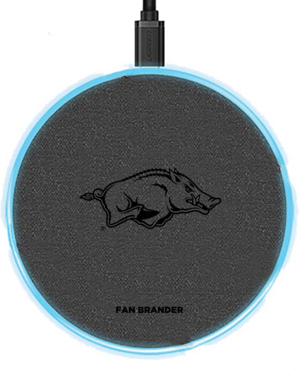 Fan Brander Arkansas Razorbacks 15-Watt Wireless Charging Base
