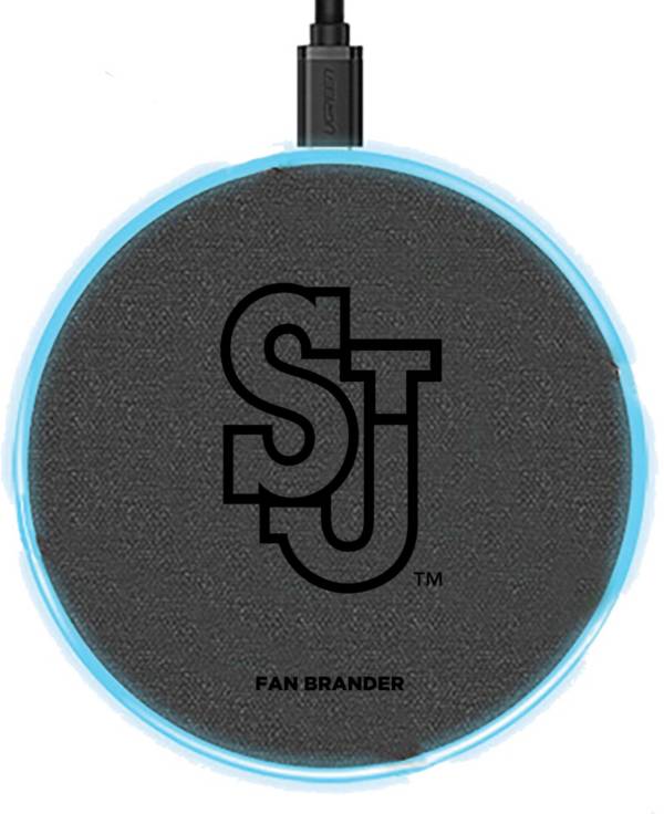 Fan Brander St. John's Red Storm 15-Watt Wireless Charging Base