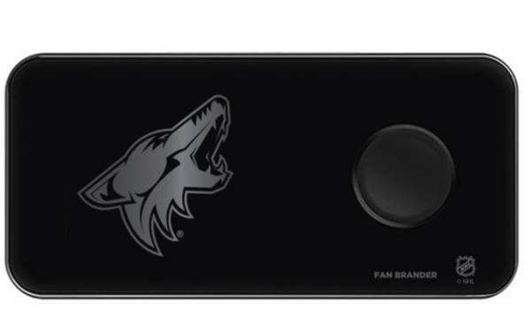 Fan Brander Arizona Coyotes 3-In-1 Glass Charging Pad product image