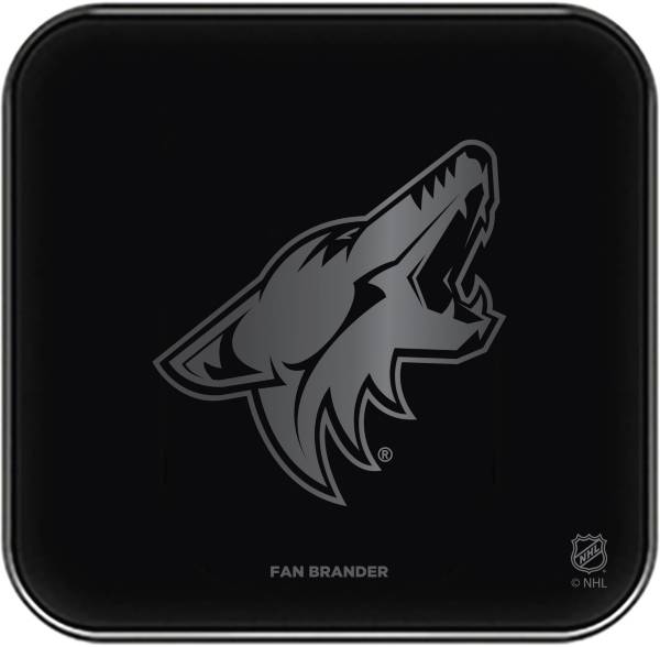 Fan Brander Arizona Coyotes 3-In-1 Glass Charging Pad