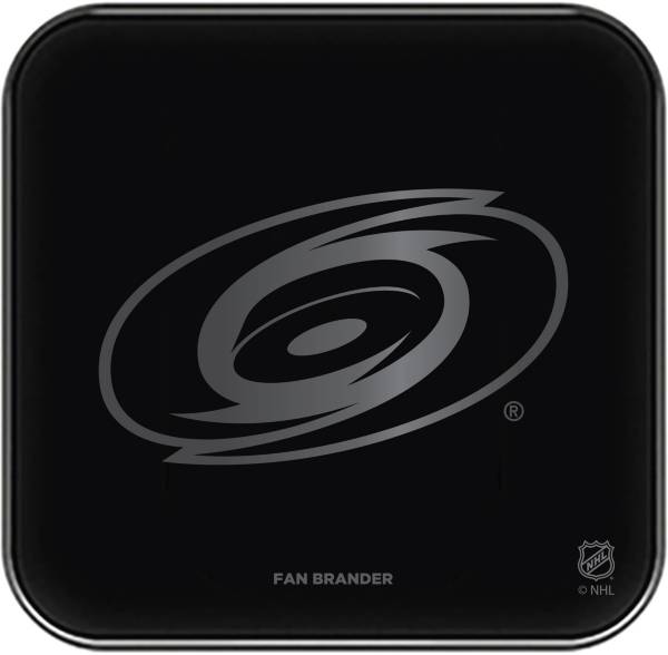 Fan Brander Carolina Hurricanes 3-In-1 Glass Charging Pad