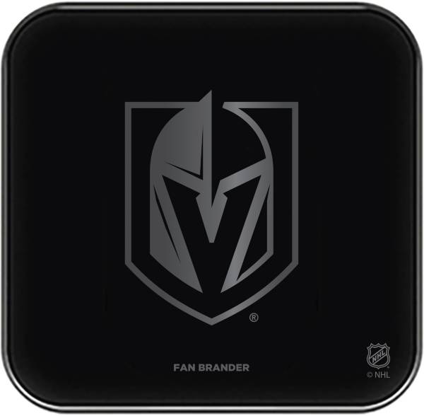 Fan Brander Vegas Golden Knights 3-In-1 Glass Charging Pad