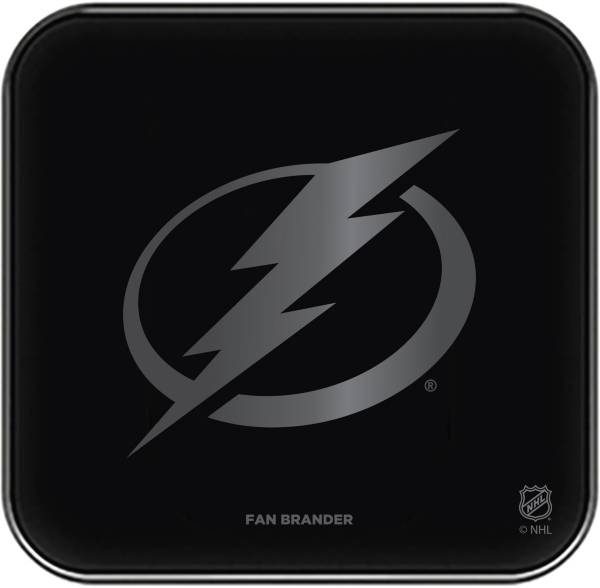 Fan Brander Tampa Bay Lightning 3-In-1 Glass Charging Pad