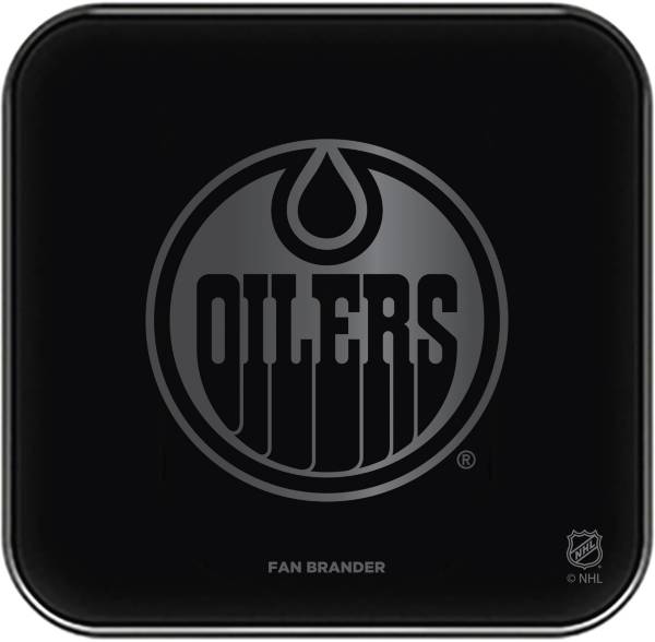 Fan Brander Edmonton Oilers 3-In-1 Glass Charging Pad product image