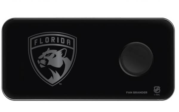 Fan Brander Florida Panthers 3-In-1 Glass Charging Pad