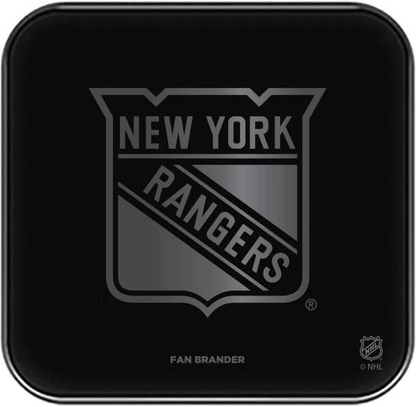 Fan Brander New York Rangers 3-In-1 Glass Charging Pad