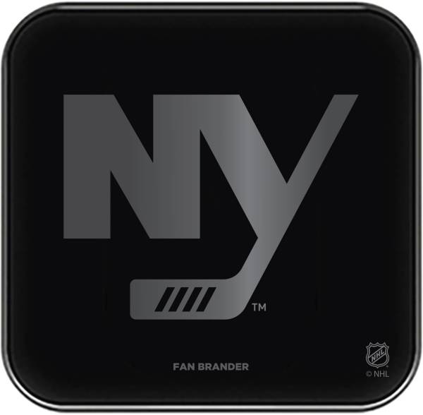 Fan Brander New York Islanders 3-In-1 Glass Charging Pad