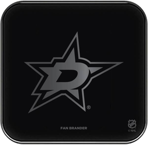 Fan Brander Dallas Stars 3-In-1 Glass Charging Pad