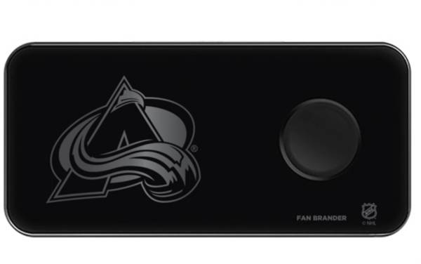 Fan Brander Colorado Avalanche 3-In-1 Glass Charging Pad