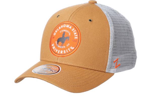 Zephyr Men's Oklahoma State Cowboys Brown Trailhead Adjustable Hat