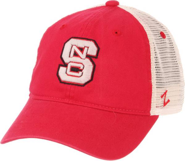 Zephyr Men's NC State Wolfpack Red University Trucker Adjustable Hat
