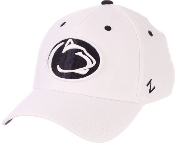 Zephyr Men's Penn State Nittany Lions White ZH Flexfit Fitted Hat