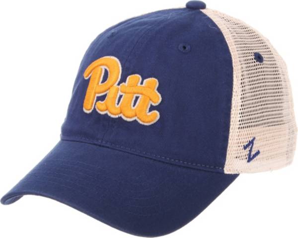 Zephyr Men's Pitt Panthers Blue University Trucker Adjustable Hat