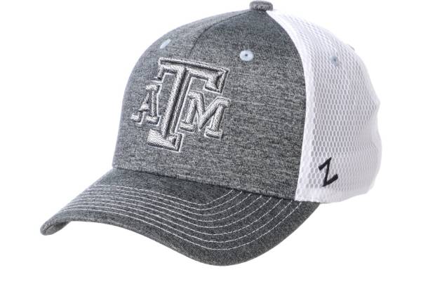 Zephyr Men's Texas A&M Aggies Grey Sugarloaf Fitted Hat