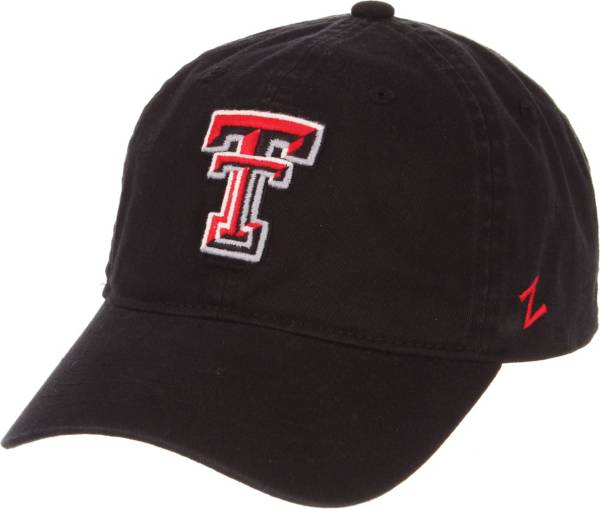 Zephyr Men's Texas Tech Red Raiders Black Scholarship Adjustable Hat