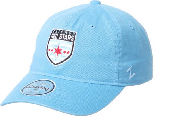 Zephyr Chicago Red Stars Team Light Blue Adjustable Hat