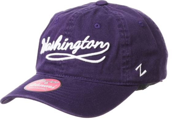 Zephyr Men's Washington Huskies Purple Loise Adjustable Hat