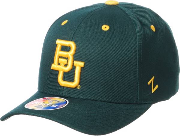 Zephyr Youth Baylor Bears Green Camp Adjustable Hat