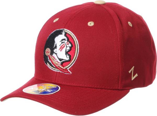 Zephyr Youth Florida State Seminoles Garnet Camp Adjustable Hat