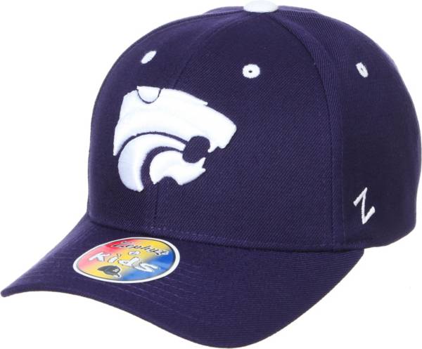 Zephyr Youth Kansas State Wildcats Purple Camp Adjustable Hat