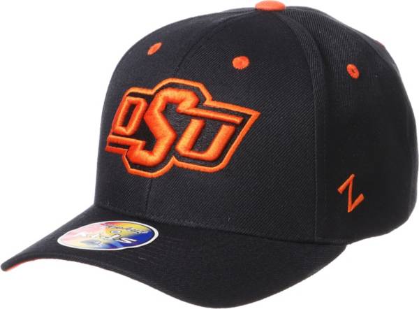Zephyr Youth Oklahoma State Cowboys Black Camp Adjustable Hat