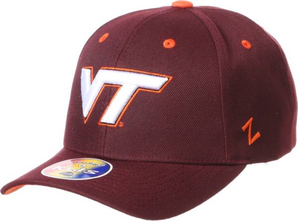 Zephyr Youth Virginia Tech Hokies Maroon Camp Adjustable Hat