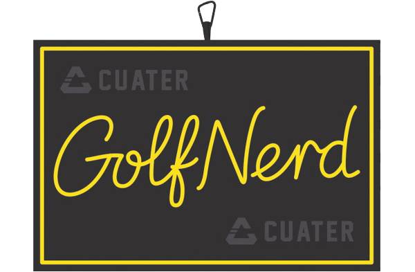 Cuater by TravisMathew Hold The Mustard Golf Towel