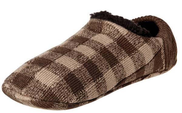 Northeast Outfitters Men's Cozy Cabin Buffalo Check Mule Slippers
