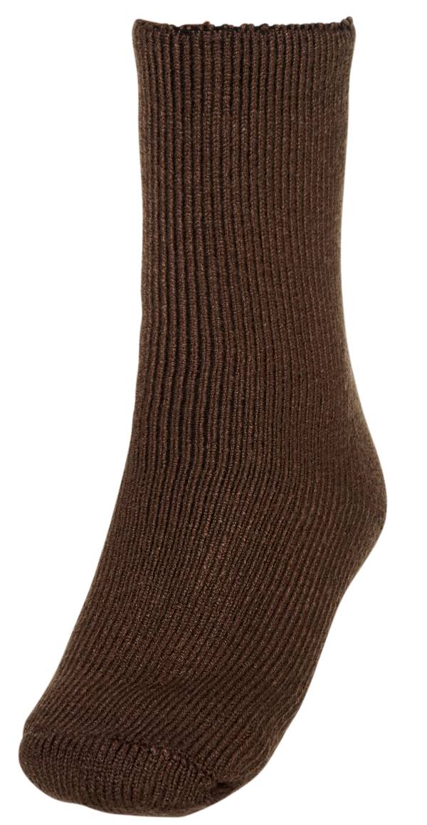 Northeast Outfitters Men's Cozy Cabin Brushed Heather Crew Socks